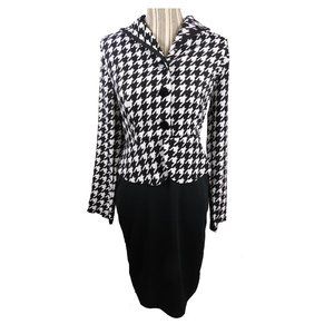 Women Fake Two Piece Bodycon Dress